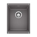 BLANCO Cinder 13-39/50 x 18-11/100 in. No Hole Composite Single Bowl Undermount Kitchen Sink 