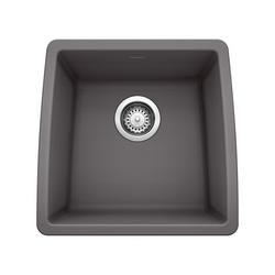 Single Bowl Kitchen Sink in Cinder