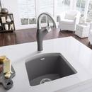 BLANCO Cinder 15 x 15 in. 1 Hole Drop-in and Undermount Granite Bar Sink 