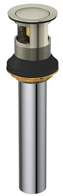 Gerber Plumbing Brushed Nickel Touch Down Bathroom Sink Drain 