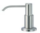 Deluxe Soap and Lotion Dispenser in Brushed Nickel