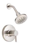 1.75 gpm 2-Hole Pressure Balancing Shower Trim with Single Lever Handle in Brushed Nickel