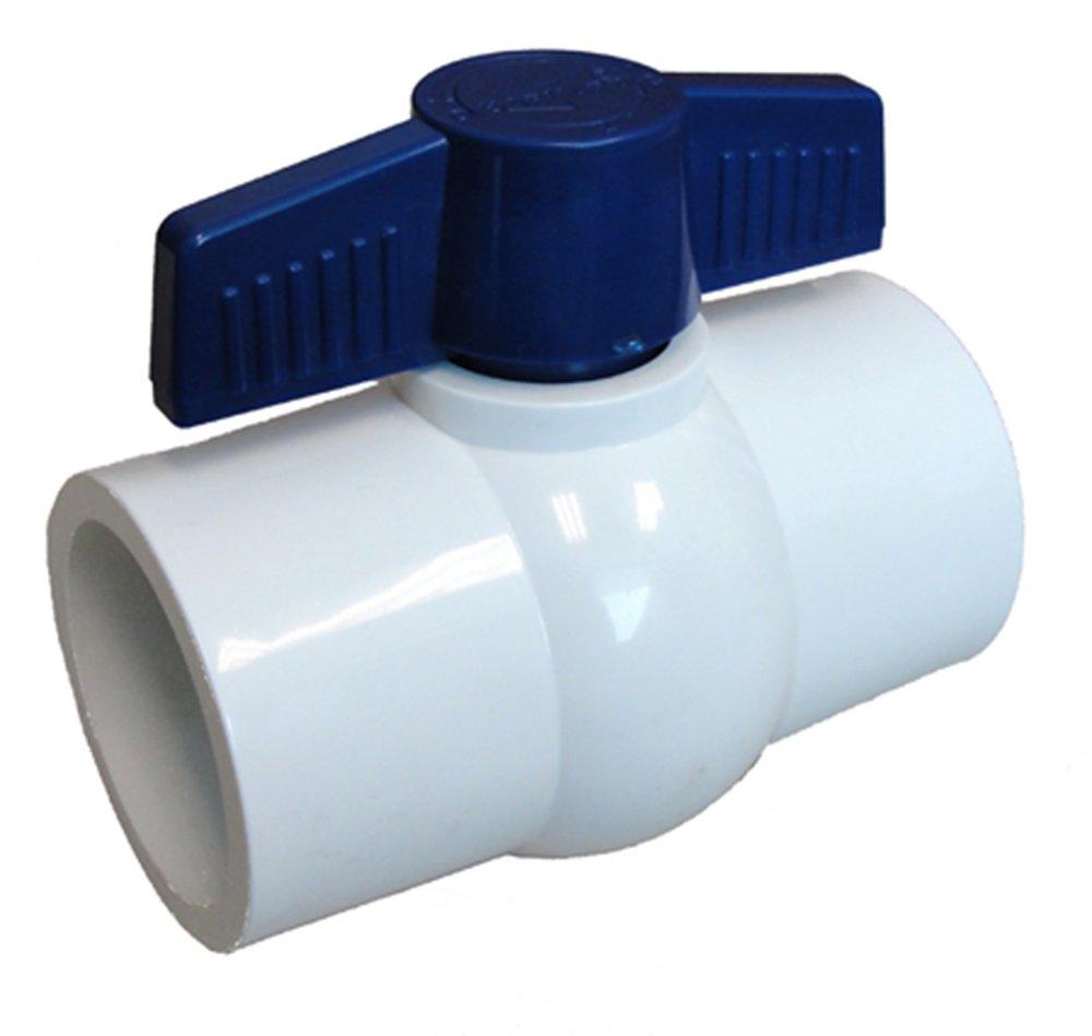 Harvard White Plastic Slip 150# Ball Valve 