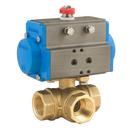 Bonomi USA Polished Chrome Brass Standard Port FNPT 400# Ball Valve 