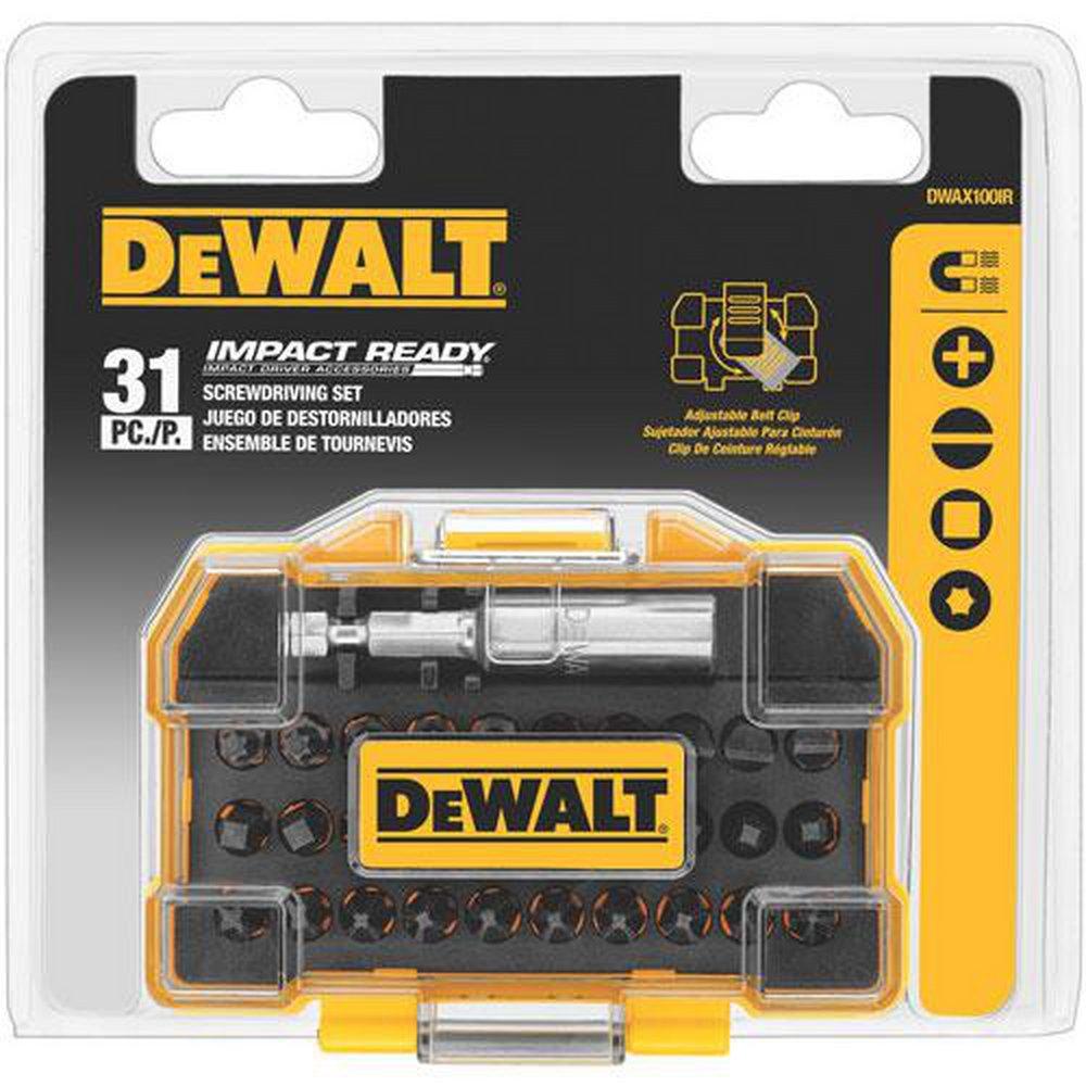 DEWALT 1/4 x 1/4 in. Hex Driver and Phillips 31 Piece 
