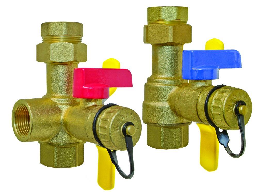 3/4 in. FPT Union x FPT Service Valve Kit with Pressure Relief Valve |  Webstone a brand of NIBCO | Ferguson