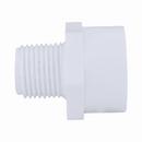 White PVC Schedule 40 Male Adapter 