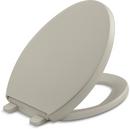 KOHLER Sandbar Elongated Closed Front Quiet-Close Toilet Seat 