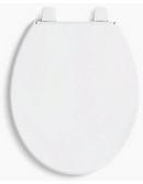 KOHLER White Round Closed Front with Cover 