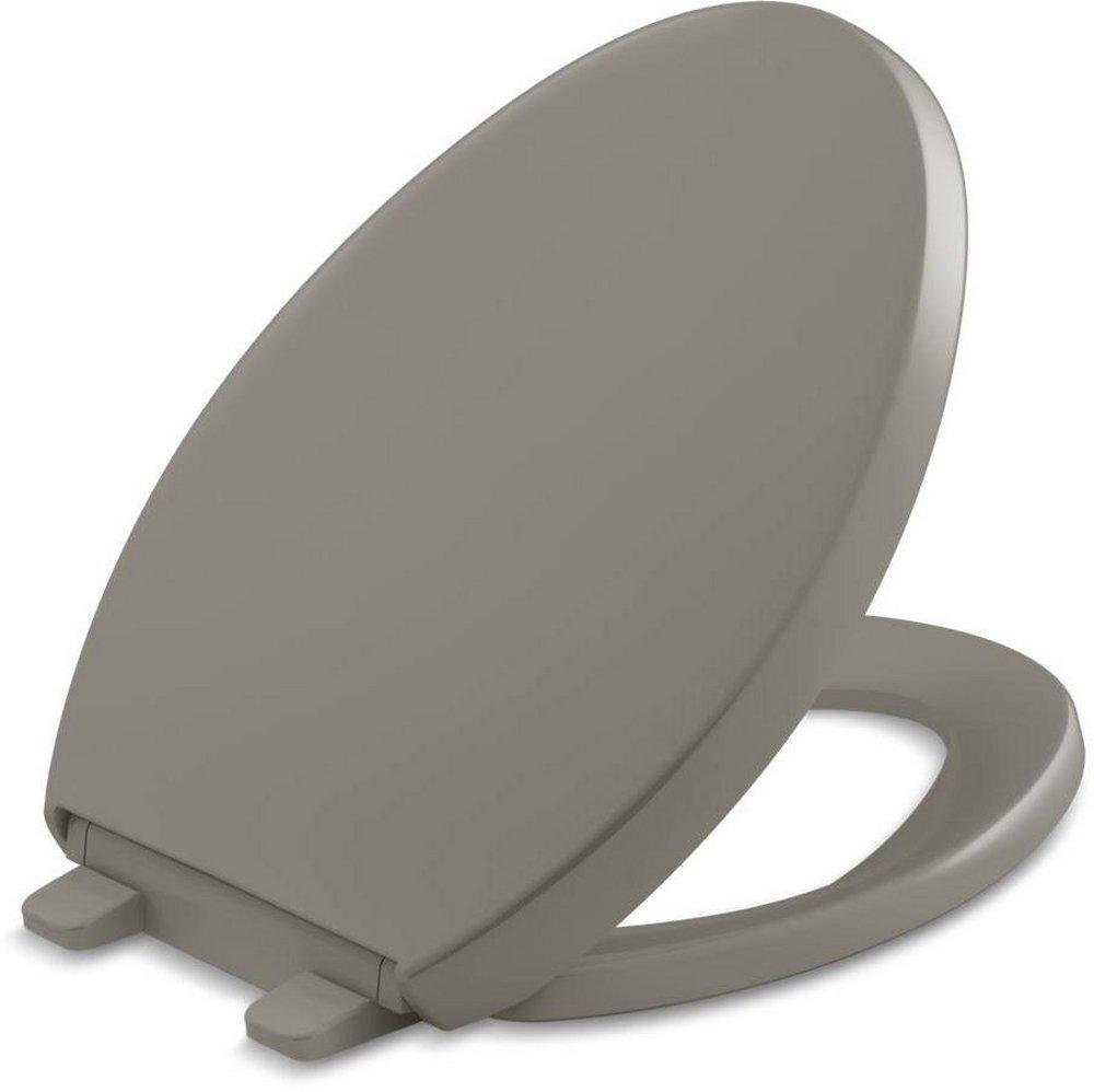KOHLER Cashmere Elongated Closed Front Quiet-Close Toilet Seat 