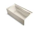 72 x 36 in. Drop-In Bathtub with Right Drain in Almond