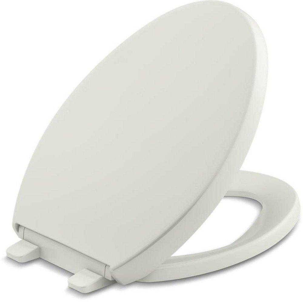 KOHLER Dune Elongated Closed Front Quiet-Close Toilet Seat 
