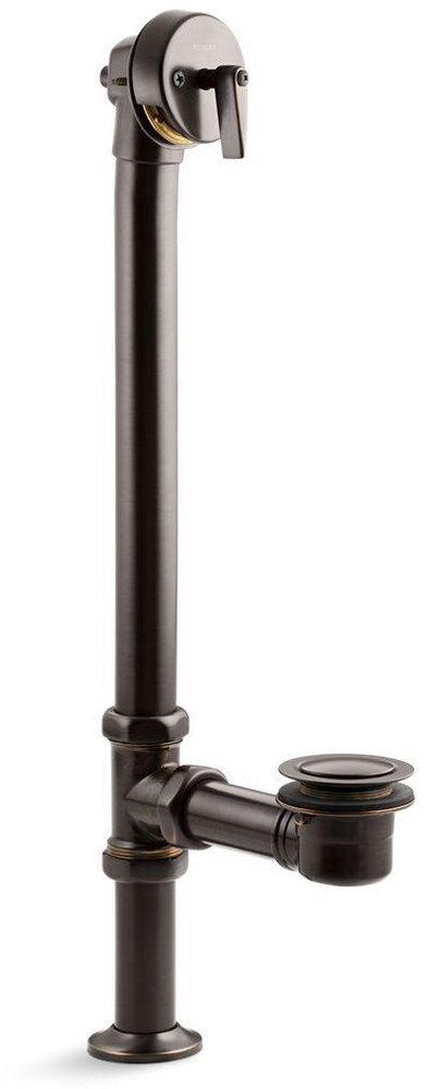 KOHLER Oil Rubbed Bronze Brass Trip Lever Drain 