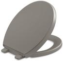Round Closed Front Toilet Seat in Cashmere