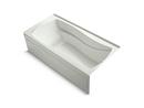 72 x 36 in. Drop-In Bathtub with Right Drain in Dune