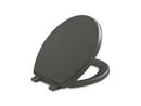 Round Closed Front Toilet Seat in Thunder Grey