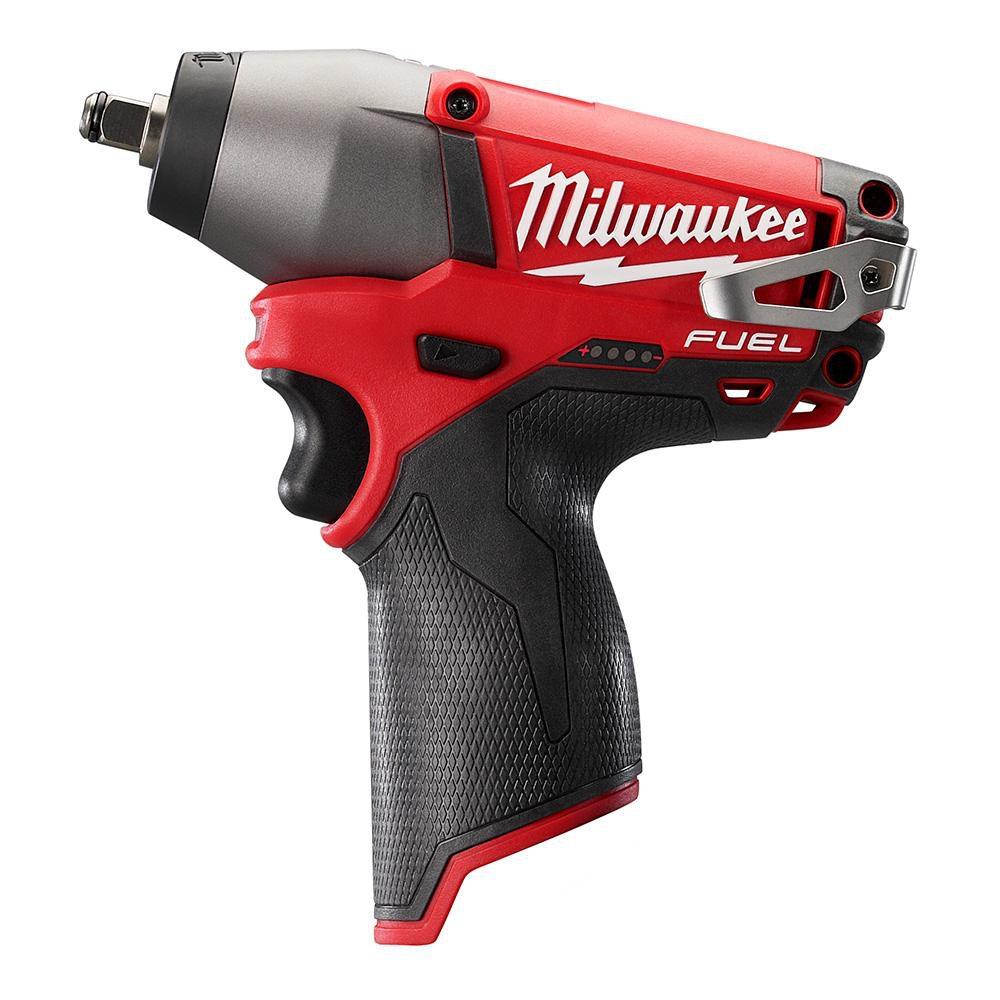 Milwaukee&reg; Red 12V Lithium-Ion Impact Wrench 
