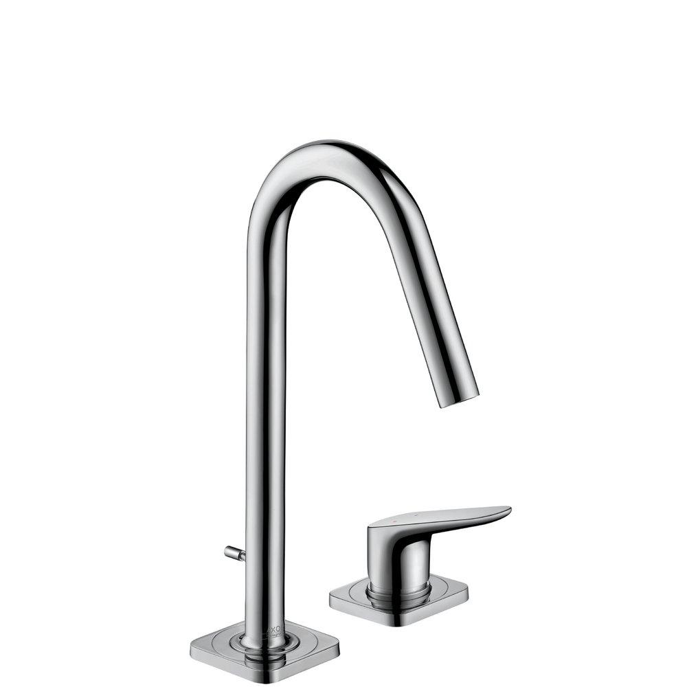 AXOR Polished Chrome 1.2 gpm 2-Hole Widespread Bathroom Faucet with Single Lever Handle 