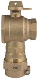 2 in. FIP x PVC Curb Stop Angle Ball Valve