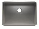 Julien Brushed Stainless Steel 31-1/2 x 19-1/2 in. 1 Hole Stainless Steel Single Bowl Undermount Kitchen Sink 