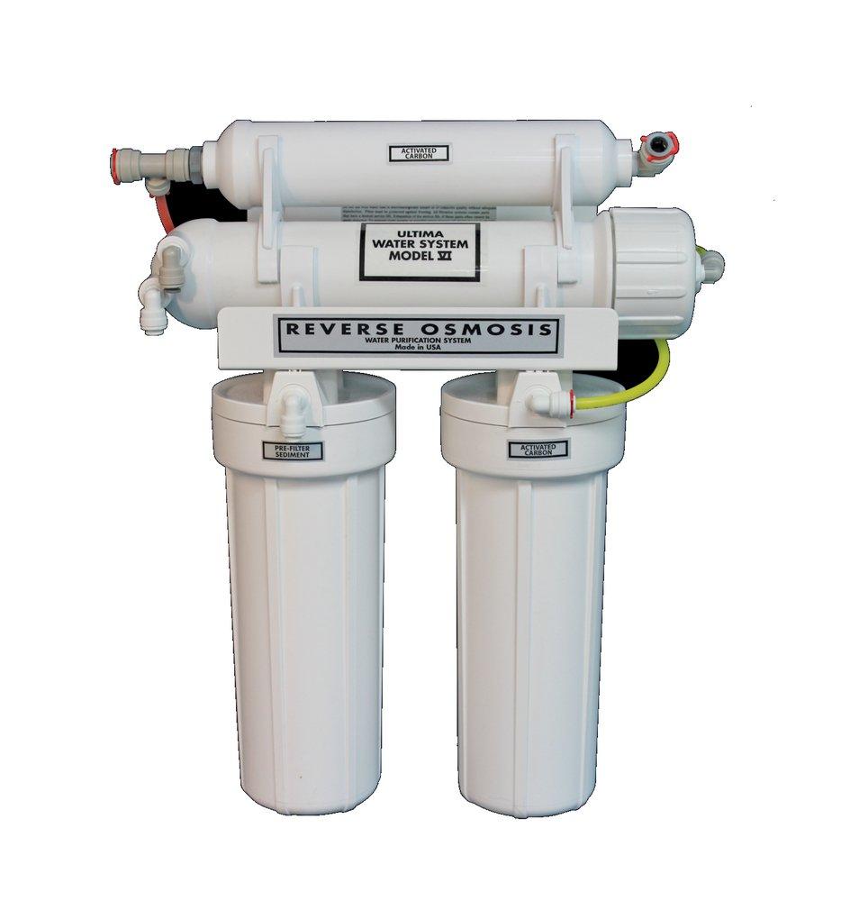B&R Industries Polished Chrome/White Water Filter 