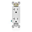 20A 125V Duplex Receptacle in White