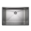 25-1/2 x 17-1/2 in. No Hole Stainless Steel Single Bowl Dual Mount Kitchen Sink in Brushed Stainless Steel