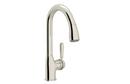 Single Lever Handle Bar Faucet in Polished Nickel