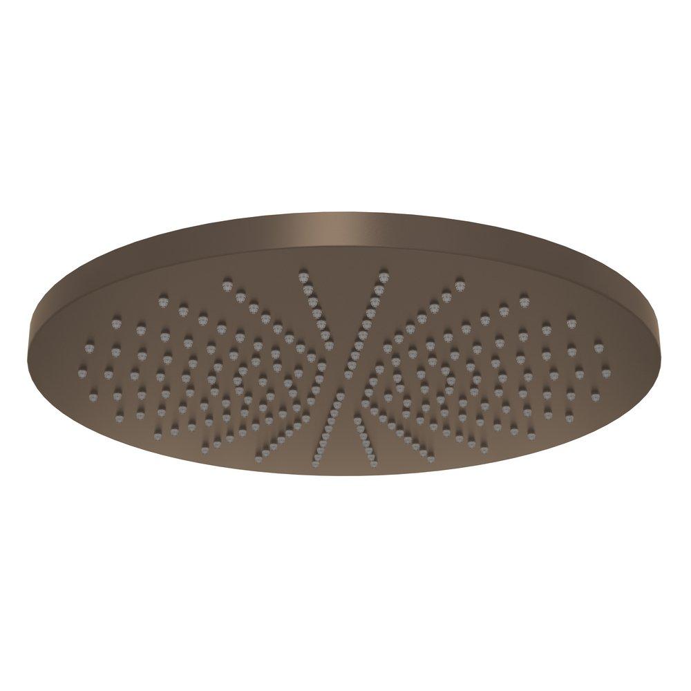 ROHL&reg; Tuscan Brass Single Function Rain Showerhead 