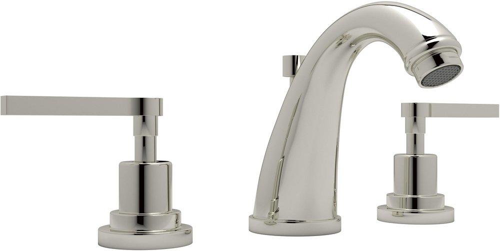 ROHL&reg; Polished Nickel Two Handle Widespread Bathroom Sink Faucet 