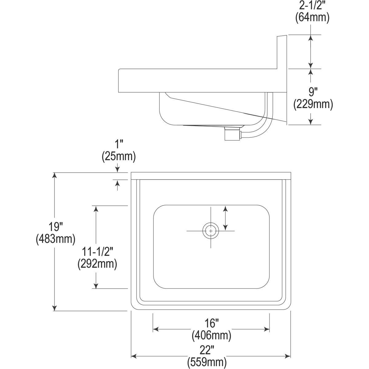 Dayton Polished Stainless Steel 11 x 11 in. Bottom Grid for 14 x 14 in. Bowl 