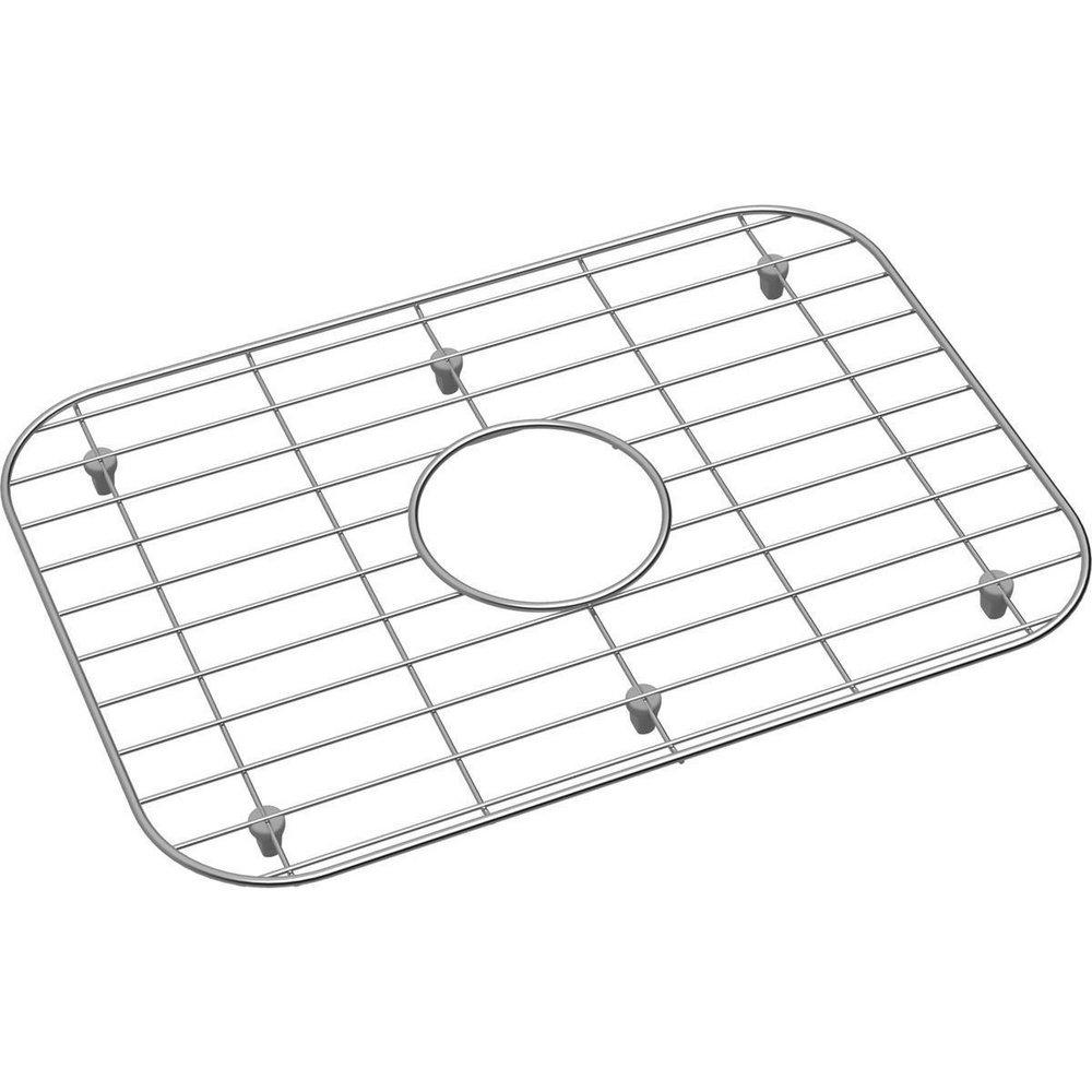 Dayton Polished Stainless Steel Rectangular Bottom Sink Grid in Polished Stainless Steel 