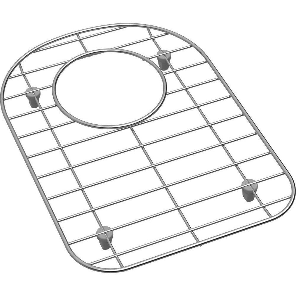 Dayton Polished Stainless Steel Rectangular Bottom Sink Grid in Polished Stainless Steel 