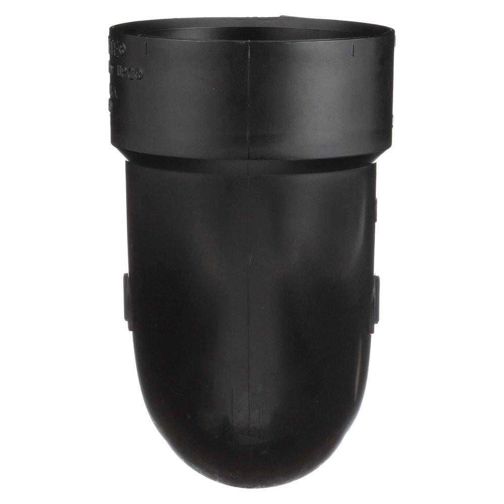 Black ABS DWV Long Turn 90&deg; Street Elbow 