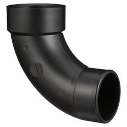 3 in. ABS DWV Long Turn 90° Street Elbow