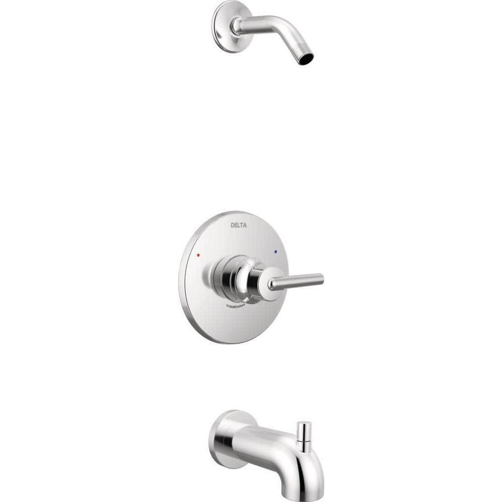 Delta Faucet Chrome Single Handle Bathtub & Shower Faucet (Trim Only) 