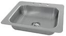 3 Hole Stainless Steel Single Bowl Kitchen Sink