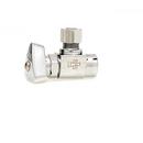McGuire Manufacturing Chrome Plated Sweat x OD Tube Loose Key Angle Supply Stop Valve in Chrome Plated 