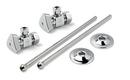 Sink 1/2 in x 3/8 in. x 2-1/2 in. Supply Kit in Chrome Plated