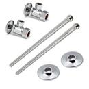 McGuire Manufacturing Chrome Plated Wheel Handle Steel Deep Bell Flange 