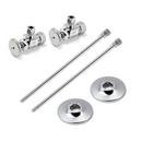 McGuire Manufacturing Chrome Plated Sink 1/2 x 3/8 in. Supply Kit 