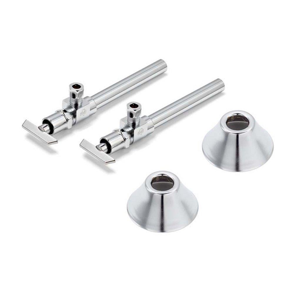 McGuire Manufacturing Chrome Plated Sink 7 in. Supply Kit in Chrome Plated 