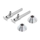 McGuire Manufacturing Chrome Plated Sink 7 in. Supply Kit in Chrome Plated 