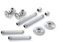 Sink 3/8 x 6-1/2 in. Supply Kit in Chrome Plated