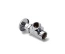 1/2 in. IPS Wheel Angle Supply Stop Valve in Chrome Plated