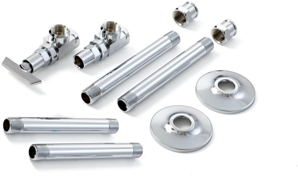 McGuire Manufacturing Chrome Plated 3/8 x 6-1/2 in. Supply Kit in Chrome Plated 