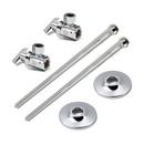 McGuire Manufacturing Chrome Plated Sink 3/8 in. Supply Kit in Chrome Plated 