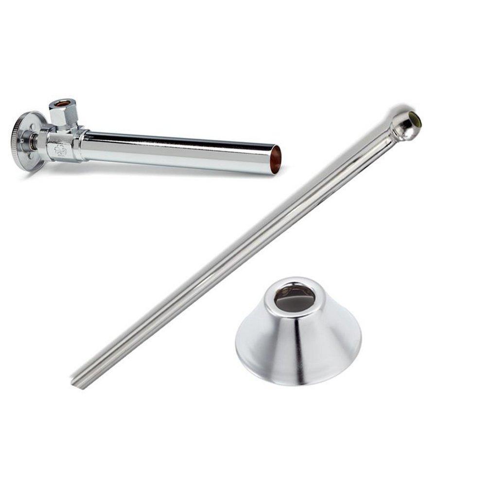 McGuire Manufacturing Chrome Plated Flexible Lavatory Supply Kit 