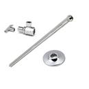 McGuire Manufacturing Polished Chrome IPS Supply Flexible Lavatory Polished Chrome 