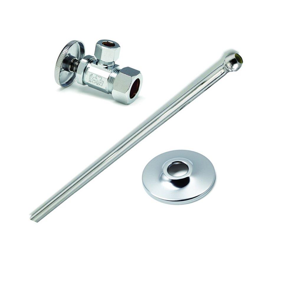 McGuire Manufacturing Chrome Plated Sink 1/2 in x 3/8 in. Supply Kit 